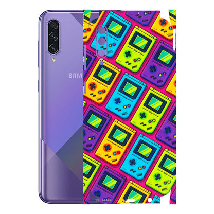 Samsung A/S Series Phone Skins (All Models) - Gameboy Colourful - 3D Embossed Finish (L-266) Samsung Galaxy A50S