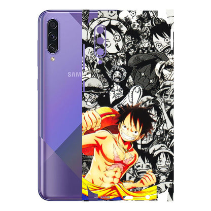 Samsung A/S Series Phone Skins (All Models) - Anime Comics Games Doodles - 3D Embossed Finish (L-27) Samsung Galaxy A50S