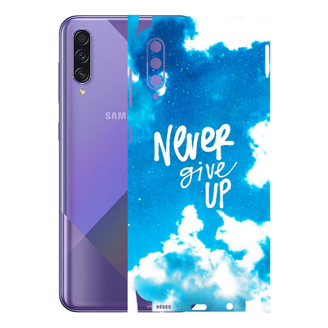 Samsung A/S Series Phone Skins (All Models) - Never Give Up - 3D Embossed Finish (L-279) Samsung Galaxy A50S