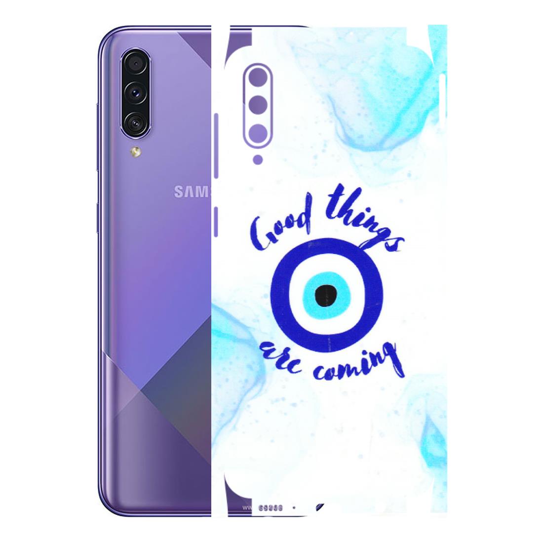 Samsung A/S Series Phone Skins (All Models) - Evil Eye Good Things Are Coming - 3D Embossed Finish (L-322) Samsung Galaxy A50S