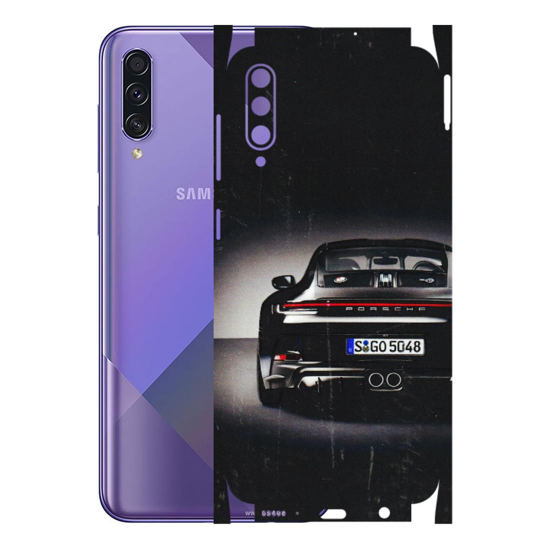 Samsung A/S Series Phone Skins (All Models) - New Black Porsche GT3 - 3D Embossed Finish (L-327) Samsung Galaxy A50S