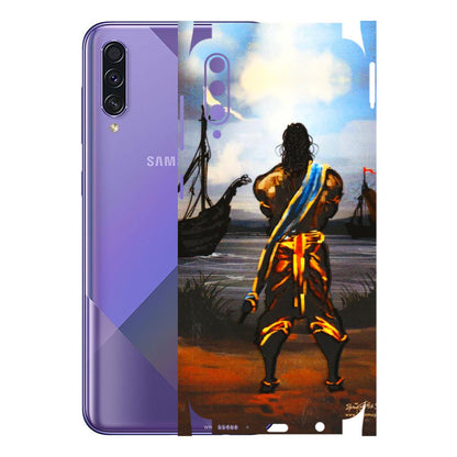 Samsung A/S Series Phone Skins (All Models) - Heavenly God Figure - 3D Embossed Finish (L-34) Samsung Galaxy A50S