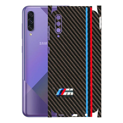 Samsung A/S Series Phone Skins (All Models) - BM Carbon Fiber Feels - 3D Embossed Finish (L-38) Samsung Galaxy A50S