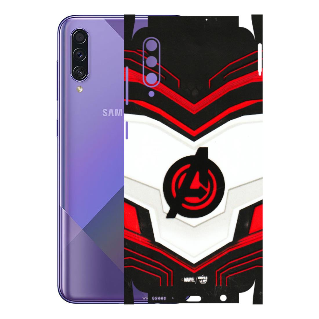 Samsung A/S Series Phone Skins (All Models) - Avengers Logo - 3D Embossed Finish (L-55) Samsung Galaxy A50S