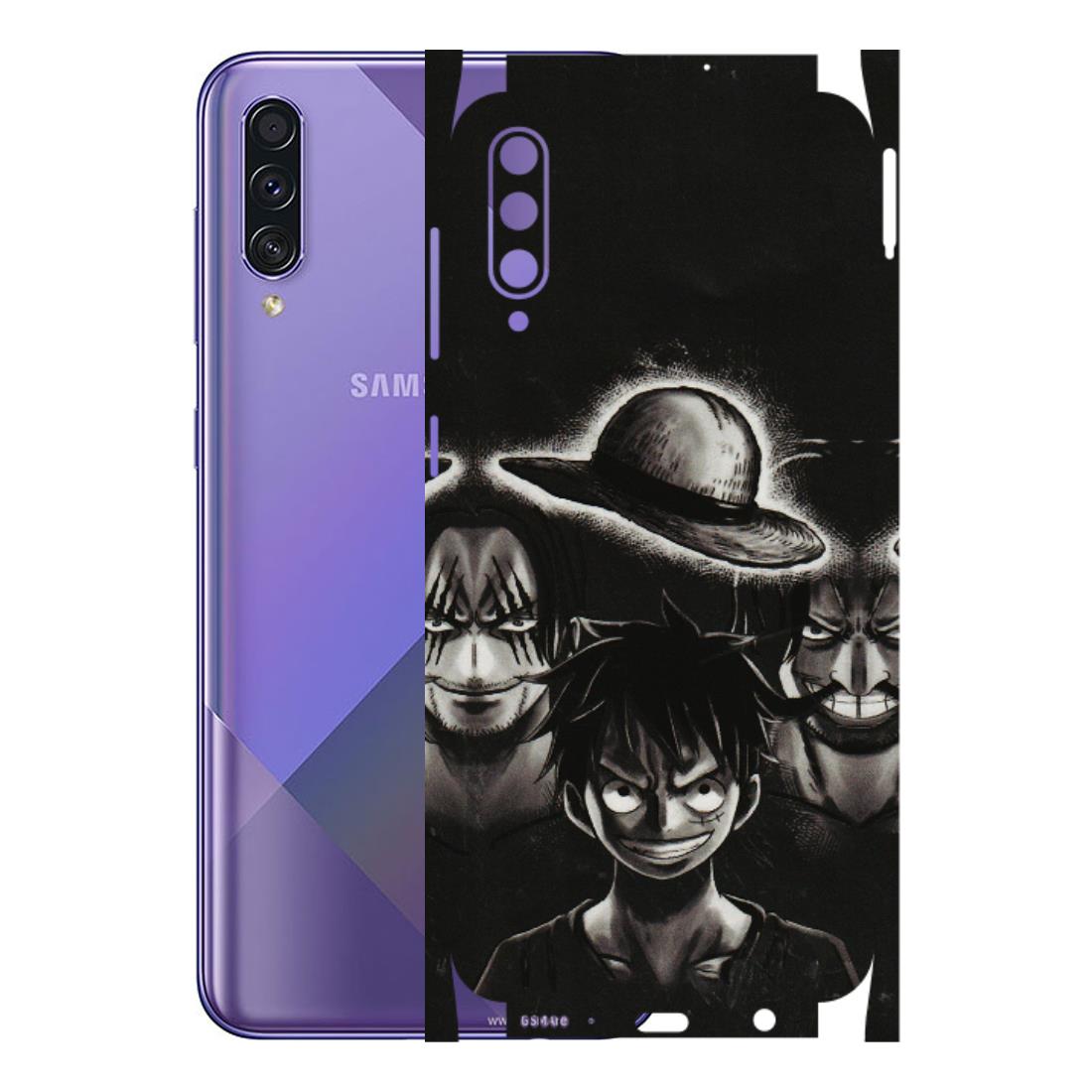 Samsung A/S Series Phone Skins (All Models) - Black Luffy Hat - 3D Embossed Finish (L-57) Samsung Galaxy A50S