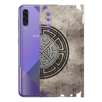 Samsung A/S Series Phone Skins (All Models) - Mysterious Circular Design - 3D Embossed Finish (L-63) Samsung Galaxy A50S