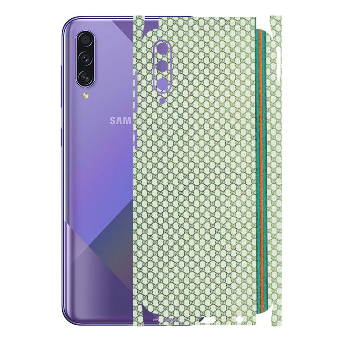 Samsung A/S Series Phone Skins (All Models) - Gucci Fabric Pattern - 3D Embossed Finish (L-73) Samsung Galaxy A50S