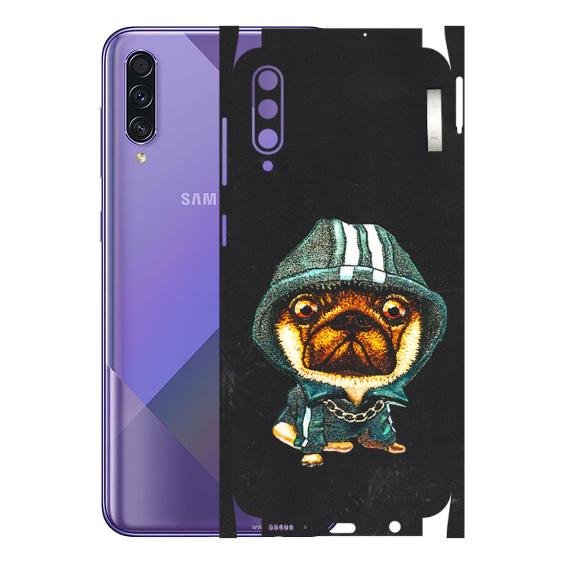 Samsung A/S Series Phone Skins (All Models) - Puppy N Hoodie - 3D Embossed Finish (L-90) Samsung Galaxy A50S