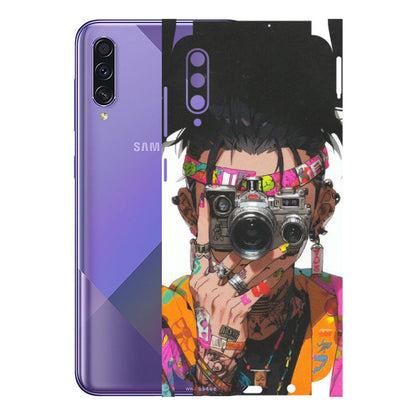 Samsung A/S Series Phone Skins (All Models) - Camera Lover Girl - Matte Finish (M-09) Samsung Galaxy A50S