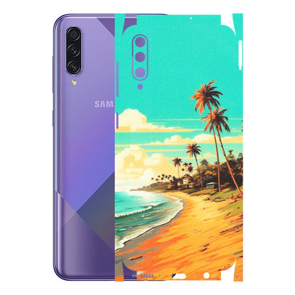 Samsung A/S Series Phone Skins (All Models) - Miami Beach - Matte Finish (M-136) Samsung Galaxy A50S