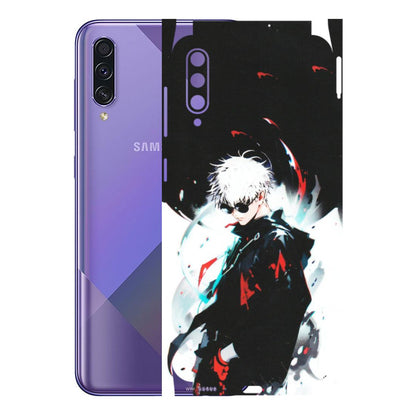 Samsung A/S Series Phone Skins (All Models) - Gojo Powerful Charater Kaisen Anime - Matte Finish (M-144) Samsung Galaxy A50S
