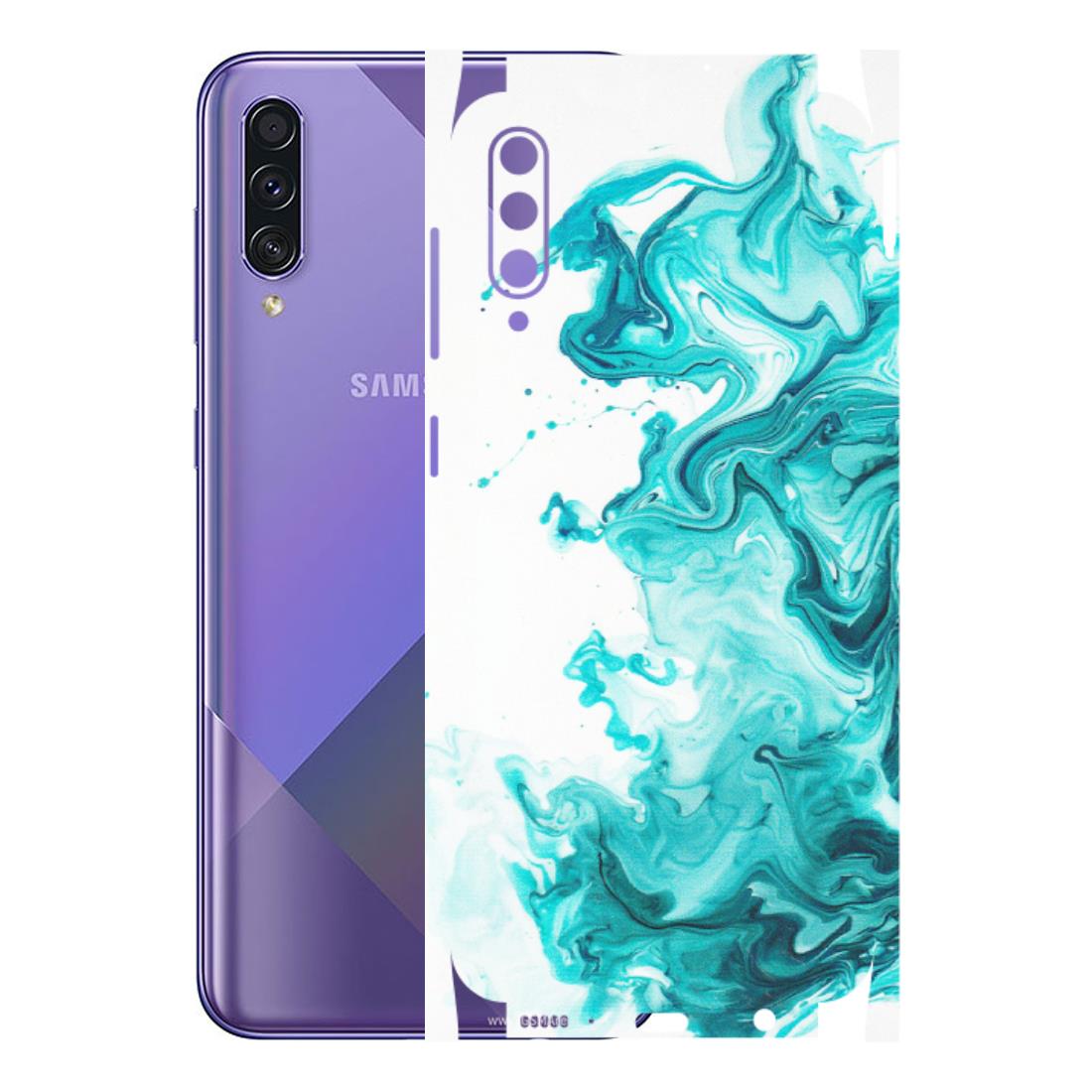 Samsung A/S Series Phone Skins (All Models) - Sky Blue Abstract Colour - Matte Finish (M-146) Samsung Galaxy A50S