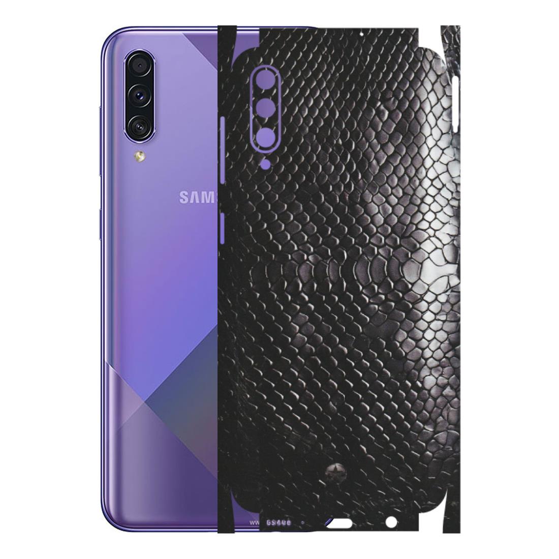 Samsung A/S Series Phone Skins (All Models) - Black Snack Leather - Matte Finish (M-147) Samsung Galaxy A50S