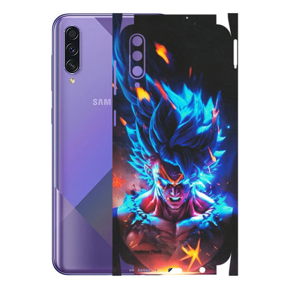 Samsung A/S Series Phone Skins (All Models) - Angry Goku Dragon Ball Anime - Matte Finish (M-150) Samsung Galaxy A50S