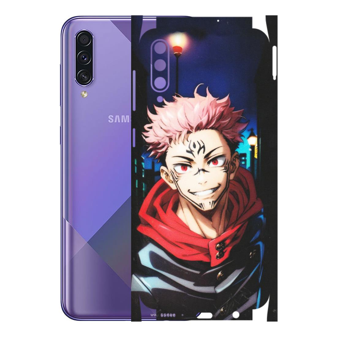 Samsung A/S Series Phone Skins (All Models) - Yuji Itadori Funny Face Anime - Matte Finish (M-152) Samsung Galaxy A50S