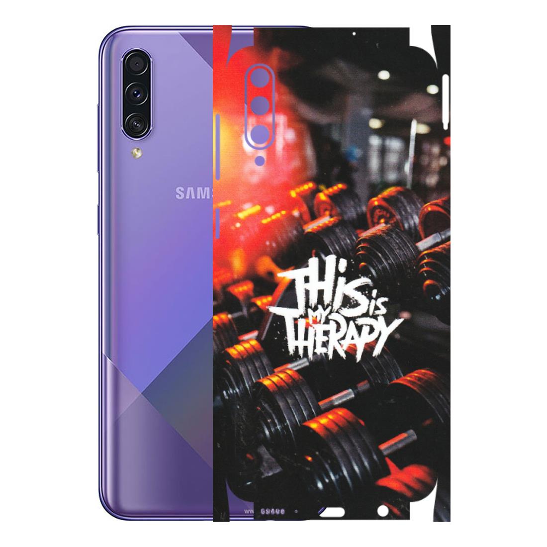 Samsung A/S Series Phone Skins (All Models) - GYM Lover Therapy - Matte Finish (M-160) Samsung Galaxy A50S