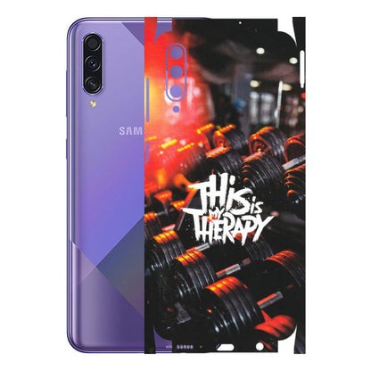 Samsung A/S Series Phone Skins (All Models) - GYM Lover Therapy - Matte Finish (M-160) Samsung Galaxy A50S