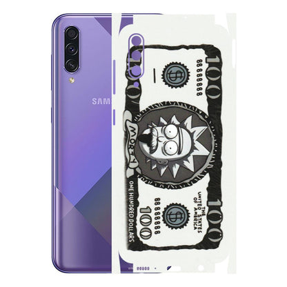 Samsung A/S Series Phone Skins (All Models) - Rick And Morty Hundred Dollar Anime - Matte Finish (M-161) Samsung Galaxy A50S