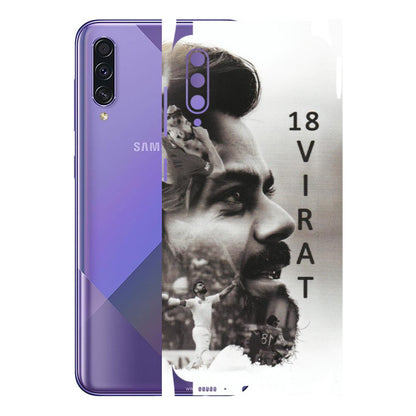 Samsung A/S Series Phone Skins (All Models) - Virat Kohli Cricketer - Matte Finish (M-163) Samsung Galaxy A50S