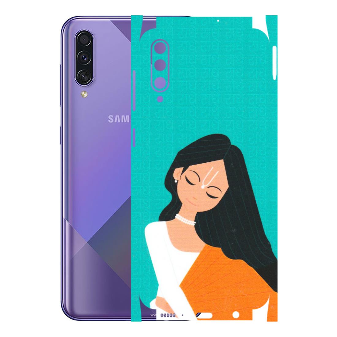 Samsung A/S Series Phone Skins (All Models) - Radhe Radhe With Hindu Symbol - Matte Finish (M-164) Samsung Galaxy A50S