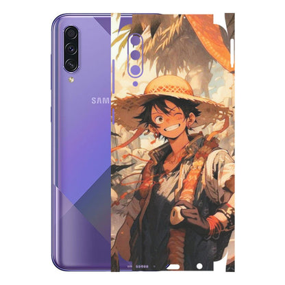 Samsung A/S Series Phone Skins (All Models) - Anime Character Smile - Matte Finish (M-33) Samsung Galaxy A50S
