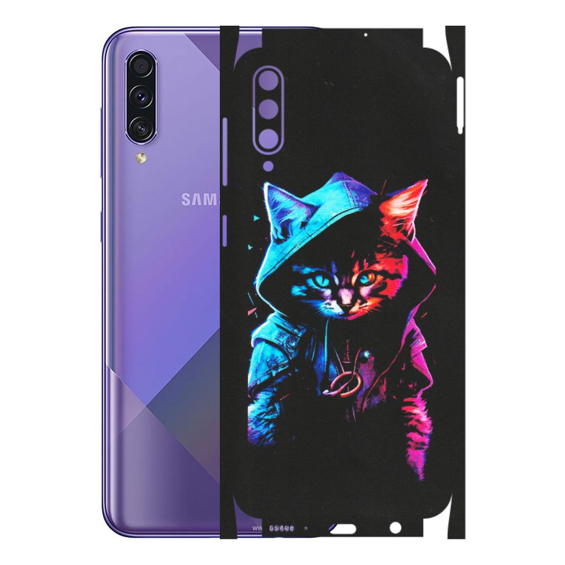 Samsung A/S Series Phone Skins (All Models) - Cyberpunk Cat - Matte Finish (M-45) Samsung Galaxy A50S