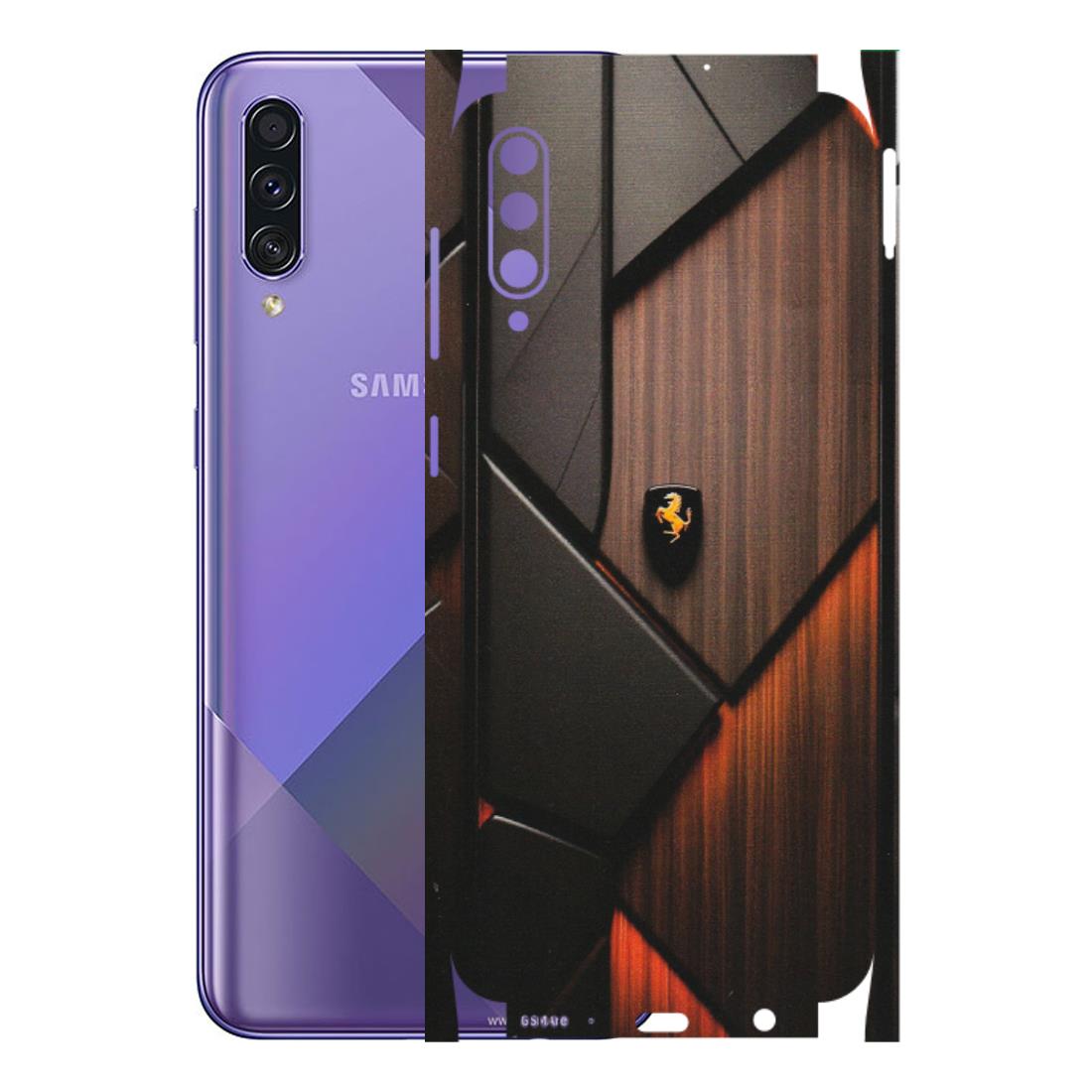 Samsung A/S Series Phone Skins (All Models) - Lambo Beauty Wood Pattern Sober - Matte Finish (M-51) Samsung Galaxy A50S