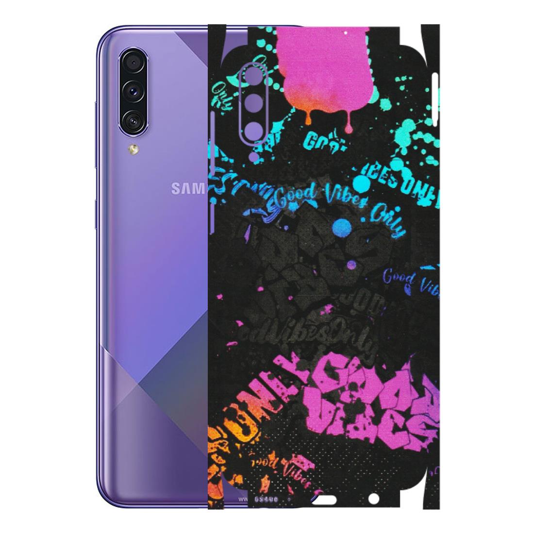 Samsung A/S Series Phone Skins (All Models) - Majestic Black Vibes - Matte Finish (M-62) Samsung Galaxy A50S