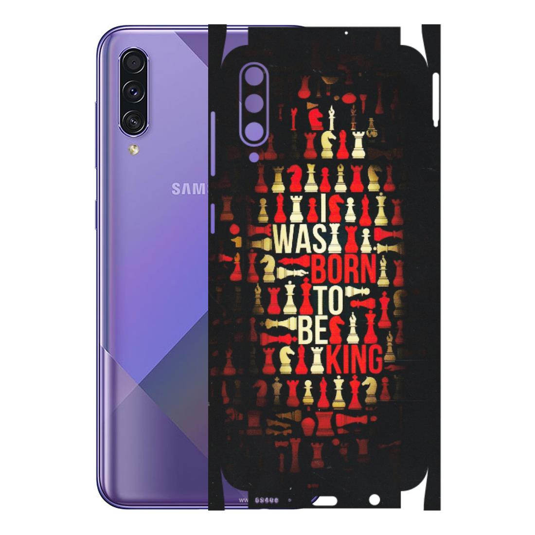 Samsung A/S Series Phone Skins (All Models) - Born To Be King - Matte Finish (M-73) Samsung Galaxy A50S
