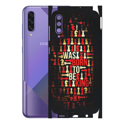 Samsung A/S Series Phone Skins (All Models) - Born To Be King - Matte Finish (M-73) Samsung Galaxy A50S