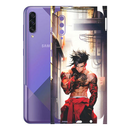 Samsung A/S Series Phone Skins (All Models) - In the streets of Japan - Matte Finish (M-77) Samsung Galaxy A50S