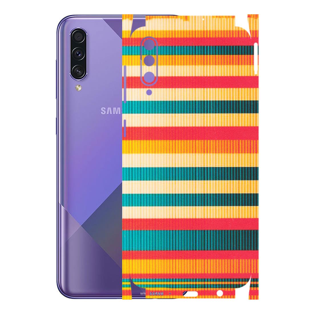 Samsung A/S Series Phone Skins (All Models) - Colourful Stripes Soothing Effect - Matte Finish (M-86) Samsung Galaxy A50S