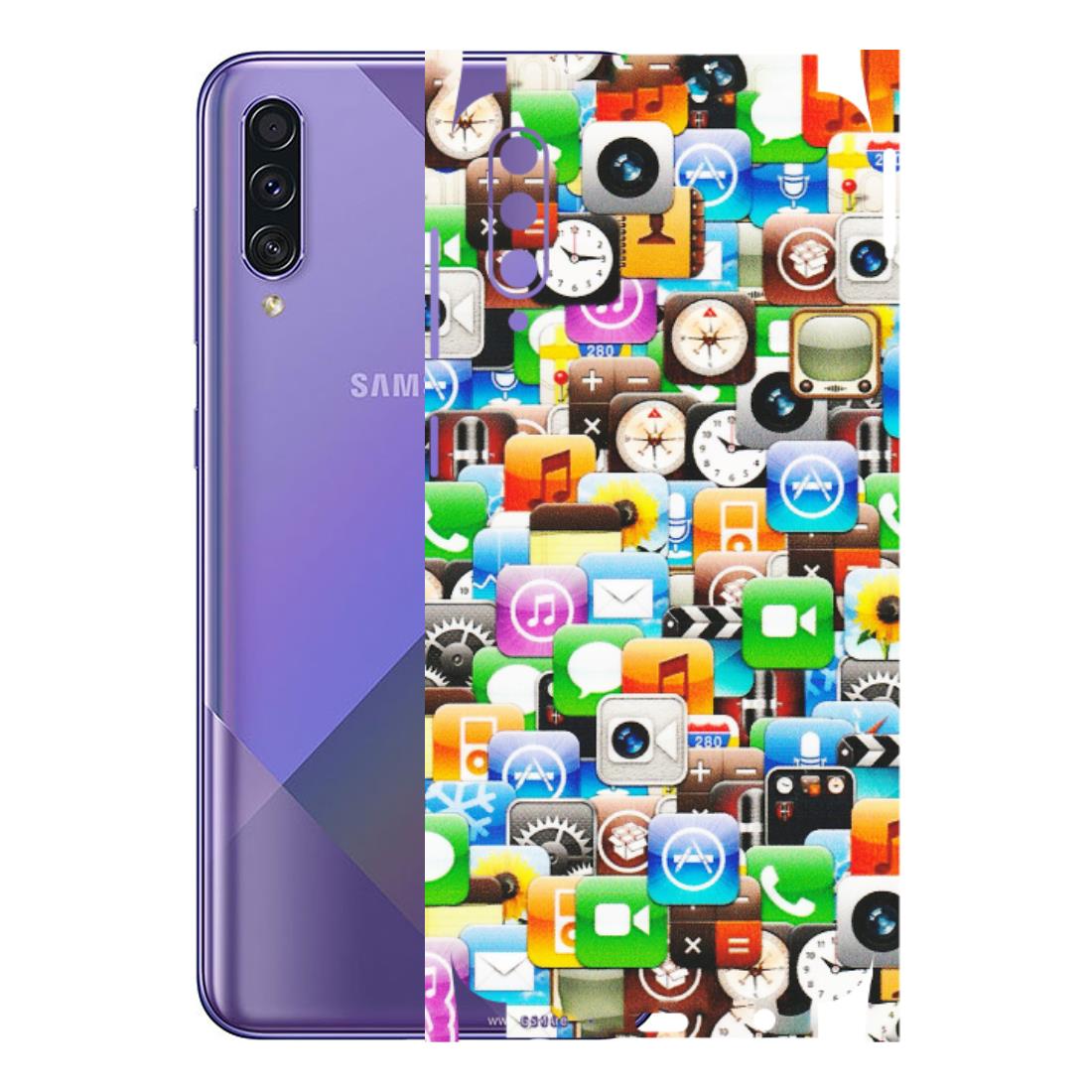 Samsung A/S Series Phone Skins (All Models) - All Apple Icons - Matte Finish (M-93) Samsung Galaxy A50S