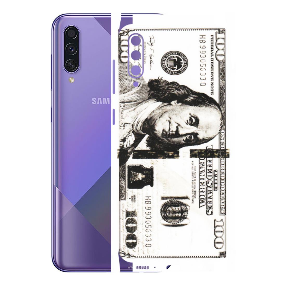 Samsung A/S Series Phone Skins (All Models) - 100 Dollar Currency - Transparent Finish (T-01) Samsung Galaxy A50S
