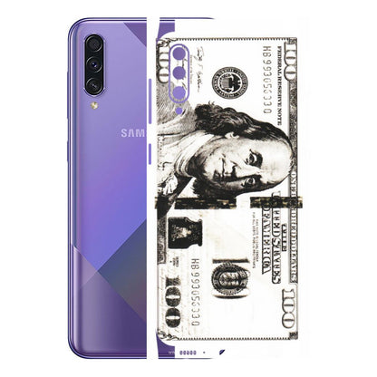 Samsung A/S Series Phone Skins (All Models) - 100 Dollar Currency - Transparent Finish (T-01) Samsung Galaxy A50S