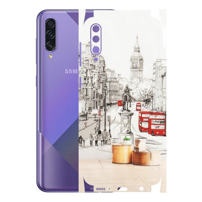 Samsung A/S Series Phone Skins (All Models) - London Street - Transparent Finish (T-02) Samsung Galaxy A50S