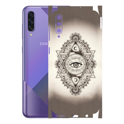 Samsung A/S Series Phone Skins (All Models) - Illuminati Great Eye - Transparent Finish (T-14) Samsung Galaxy A50S