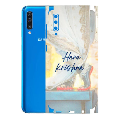 Samsung A/S Series Phone Skins (All Models) - Hare Krishna - 3D Embossed Finish (L-03) Samsung Galaxy A50
