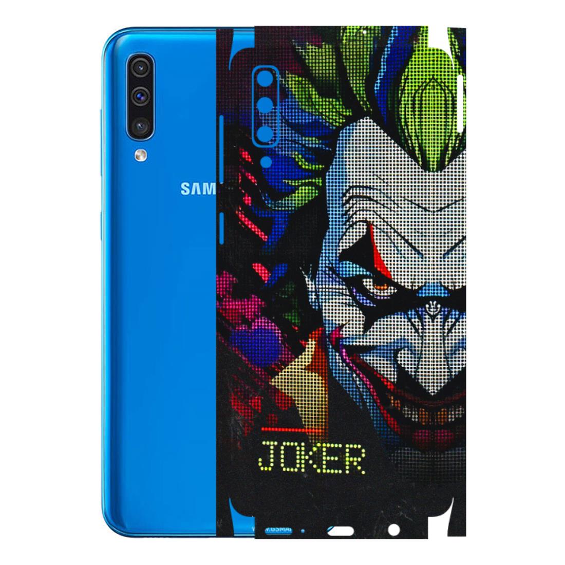 Samsung A/S Series Phone Skins (All Models) - Joker Dot Matrix - 3D Embossed Finish (L-08) Samsung Galaxy A50