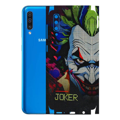 Samsung A/S Series Phone Skins (All Models) - Joker Dot Matrix - 3D Embossed Finish (L-08) Samsung Galaxy A50