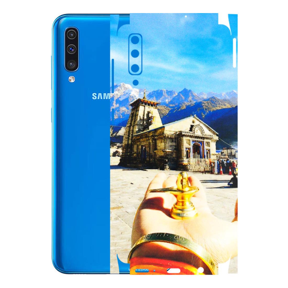 Samsung A/S Series Phone Skins (All Models) - Beauty of Kedarnath - 3D Embossed Finish (L-108) Samsung Galaxy A50