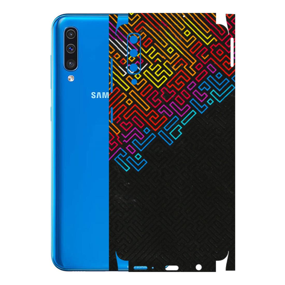 Samsung A/S Series Phone Skins (All Models) - Dotme Pattern Art - 3D Embossed Finish (L-121) Samsung Galaxy A50