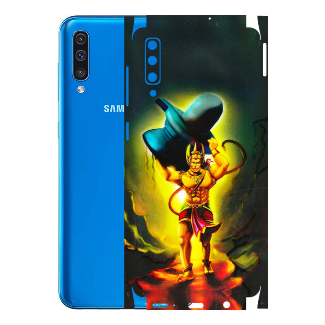 Samsung A/S Series Phone Skins (All Models) - Hanuman Ji - 3D Embossed Finish (L-128) Samsung Galaxy A50