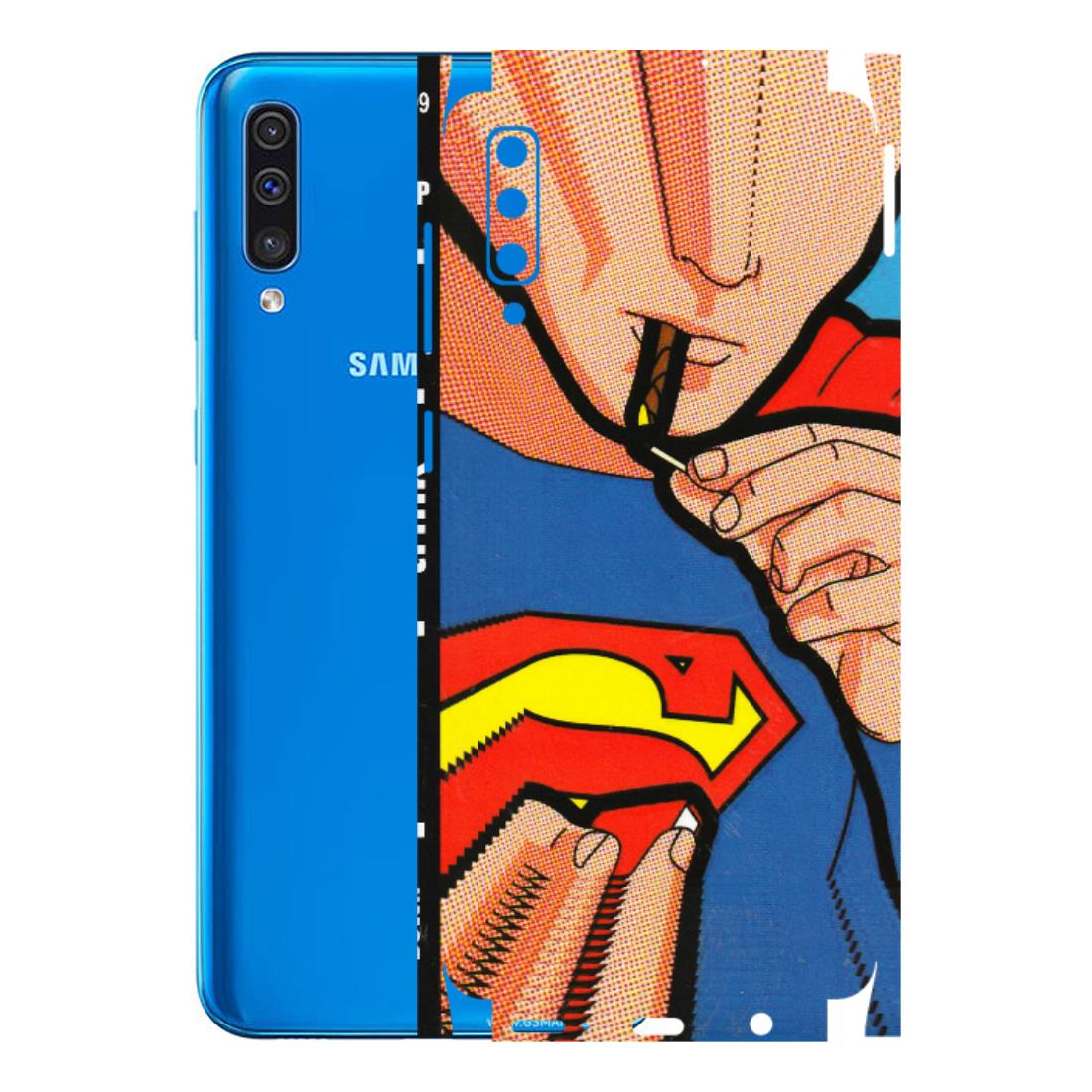 Samsung A/S Series Phone Skins (All Models) - Superman Sutta - 3D Embossed Finish (L-130) Samsung Galaxy A50