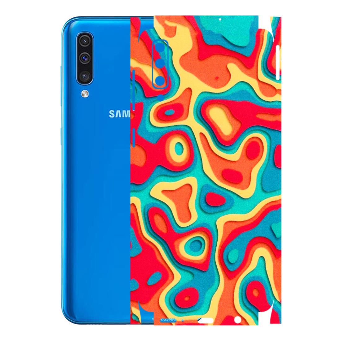 Samsung A/S Series Phone Skins (All Models) - Abstract Swirl - 3D Embossed Finish (L-150) Samsung Galaxy A50