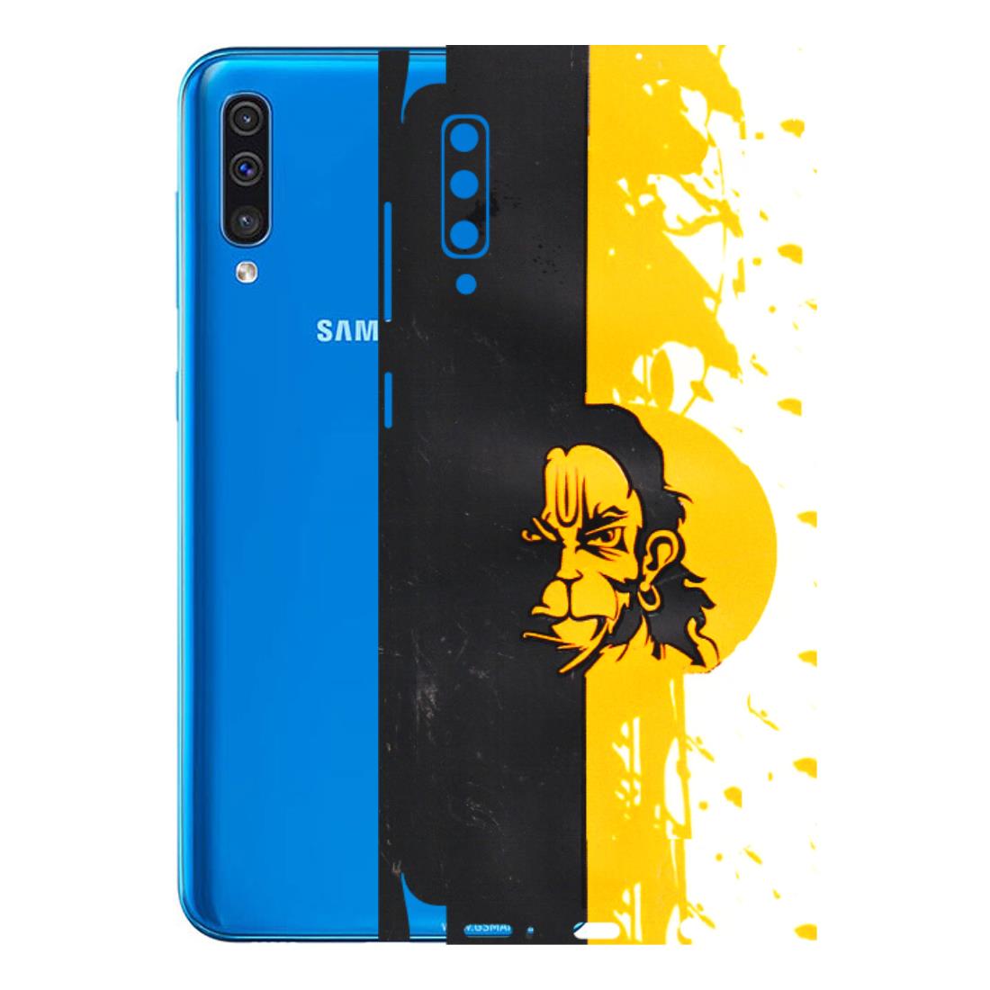 Samsung A/S Series Phone Skins (All Models) - Bajrangbali - 3D Embossed Finish (L-151) Samsung Galaxy A50
