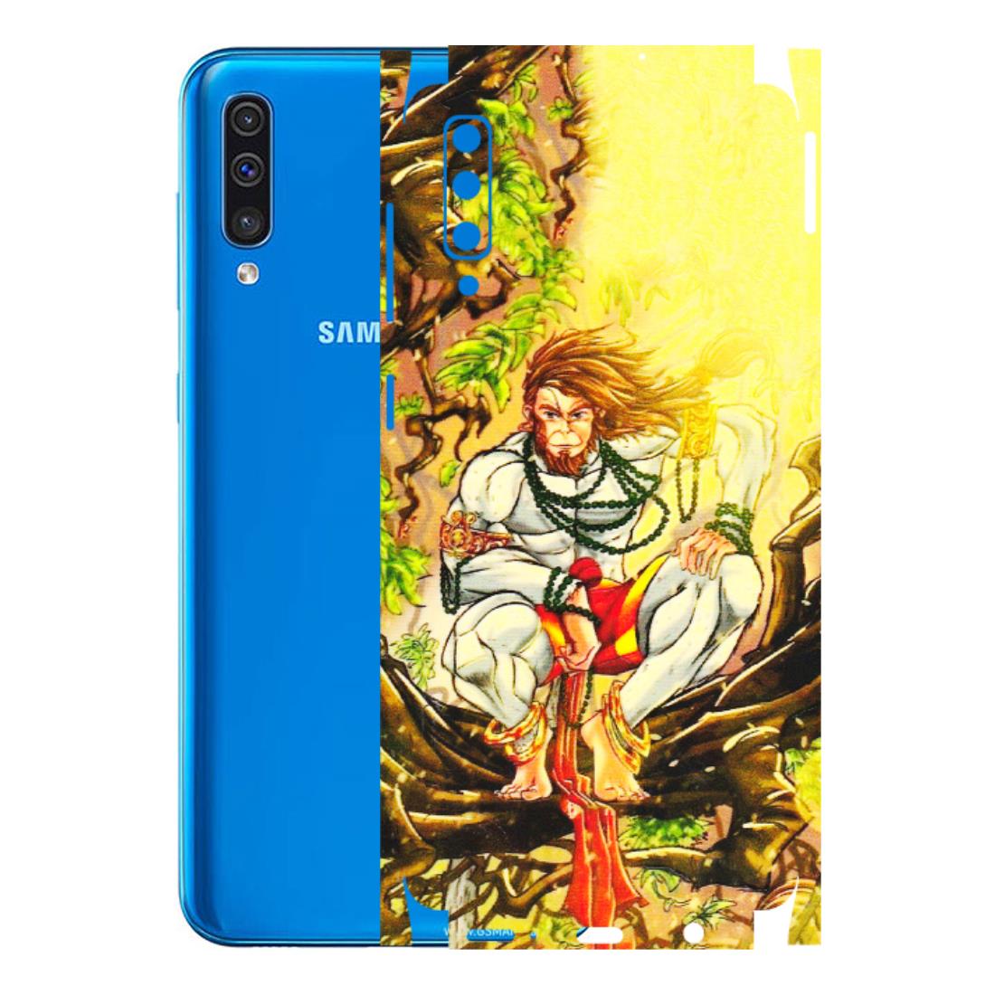 Samsung A/S Series Phone Skins (All Models) - Lord Hanuman - 3D Embossed Finish (L-152) Samsung Galaxy A50