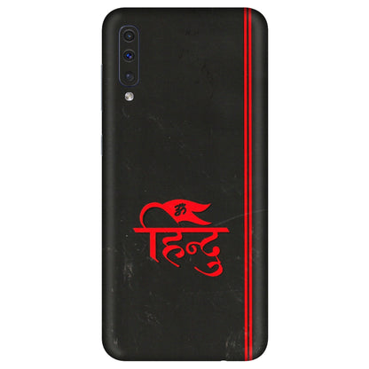 Samsung A/S Series Phone Skins (All Models) - Hindu Black - 3D Embossed Finish (L-153) Samsung Galaxy A50
