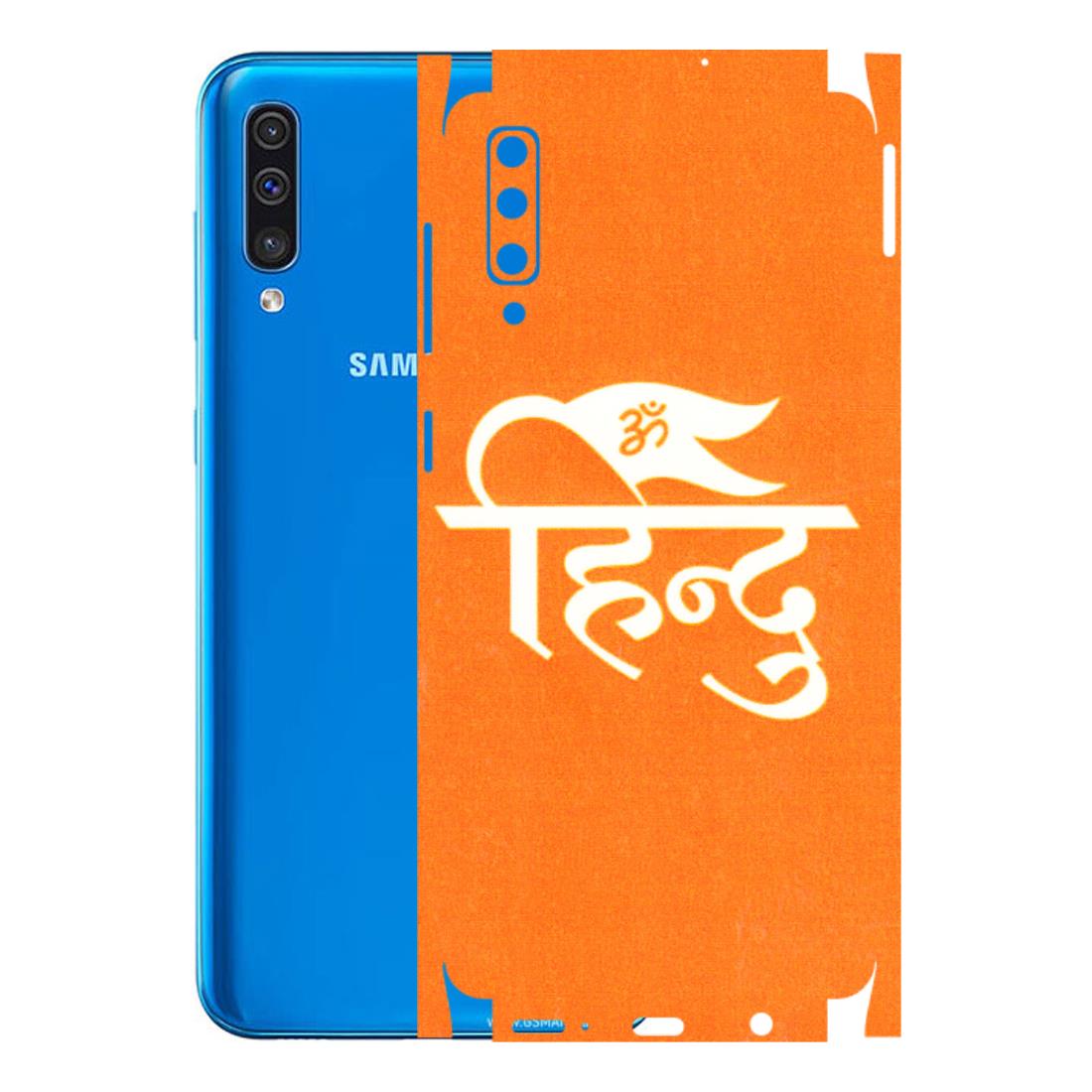 Samsung A/S Series Phone Skins (All Models) - Hindu Kesari - 3D Embossed Finish (L-154) Samsung Galaxy A50
