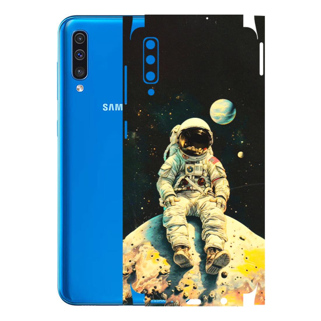 Samsung A/S Series Phone Skins (All Models) - Astronaut in Space - 3D Embossed Finish (L-16) Samsung Galaxy A50